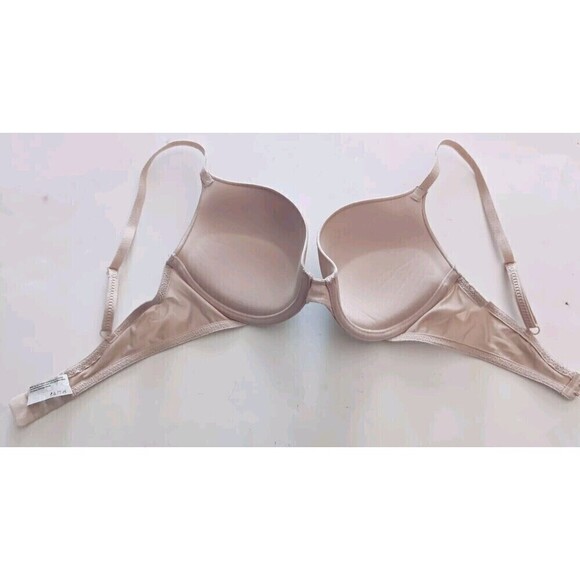 Maidenform Bra Size 36B 05101 Self Expressions Push-Up Demi Bra Nude Beige - Picture 8 of 9